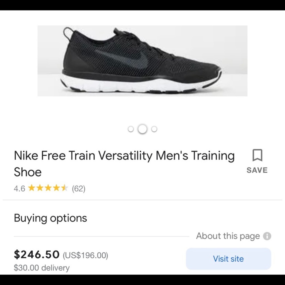 Nike Free Trainers - size 15